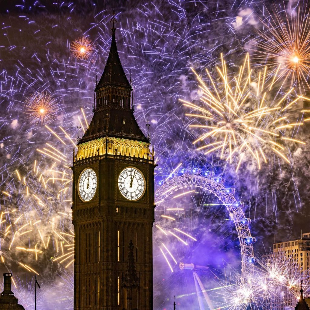 New Years Eve Fireworks - Circe's Rooftop Bar Waterloo