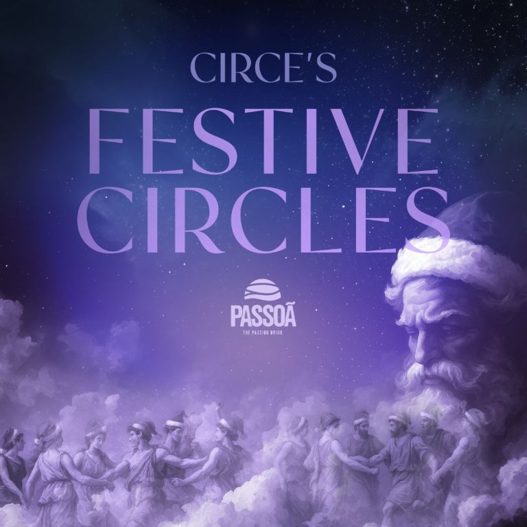 Festive circles at Circes Rooftop Waterloo
