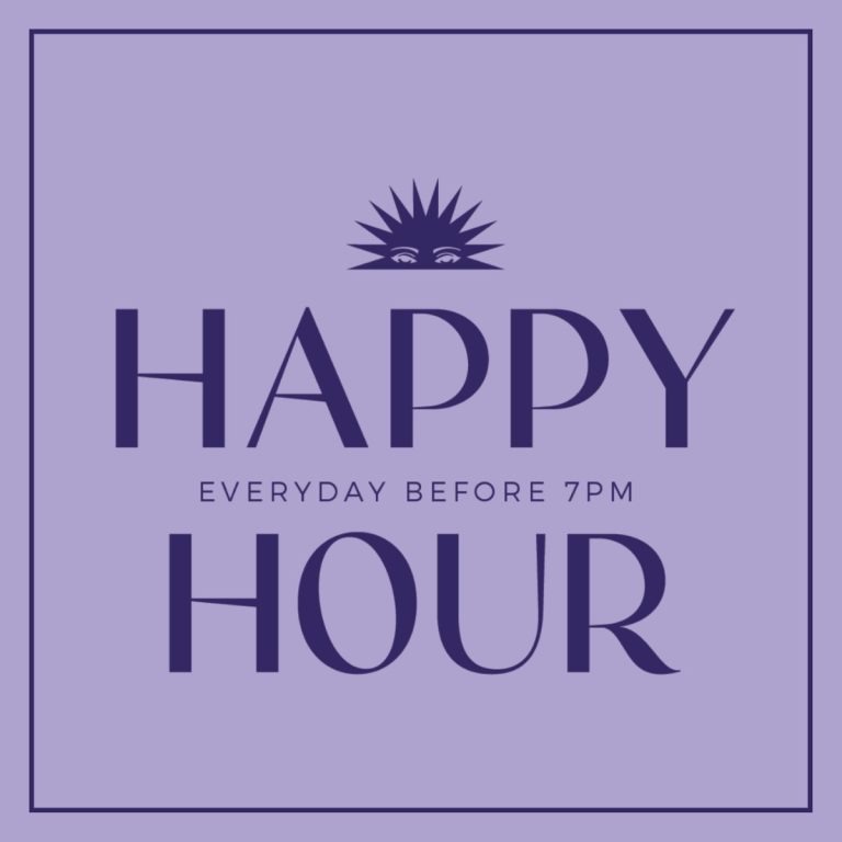 NEW! Happy Hour