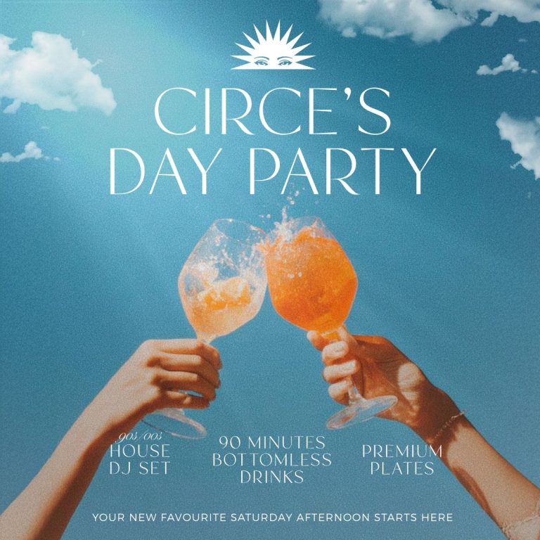 Circes day party square