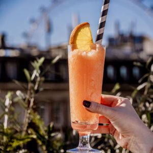 Aperol Slush | Circe's Rooftop Waterloo