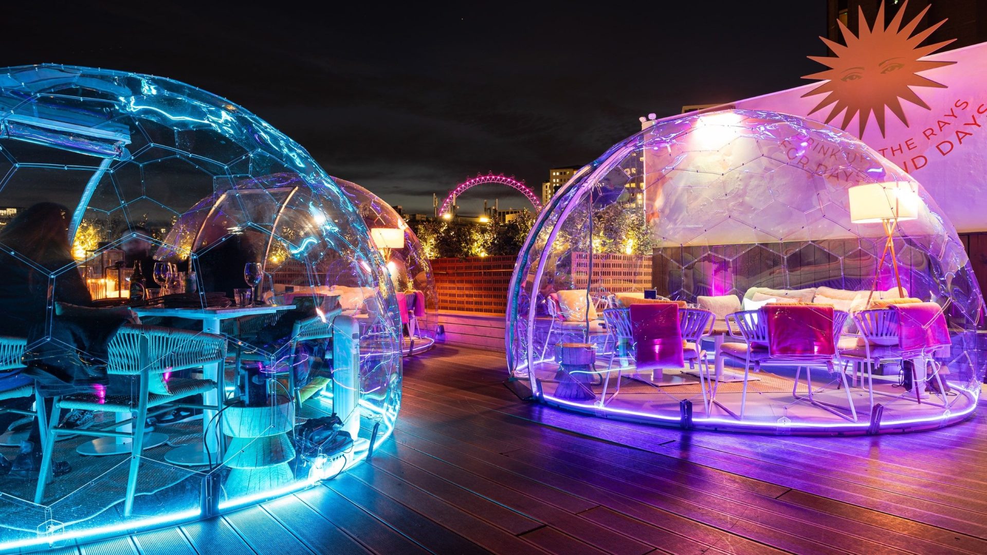 Private Hire Areas At Circe's Rooftop Bar Waterloo