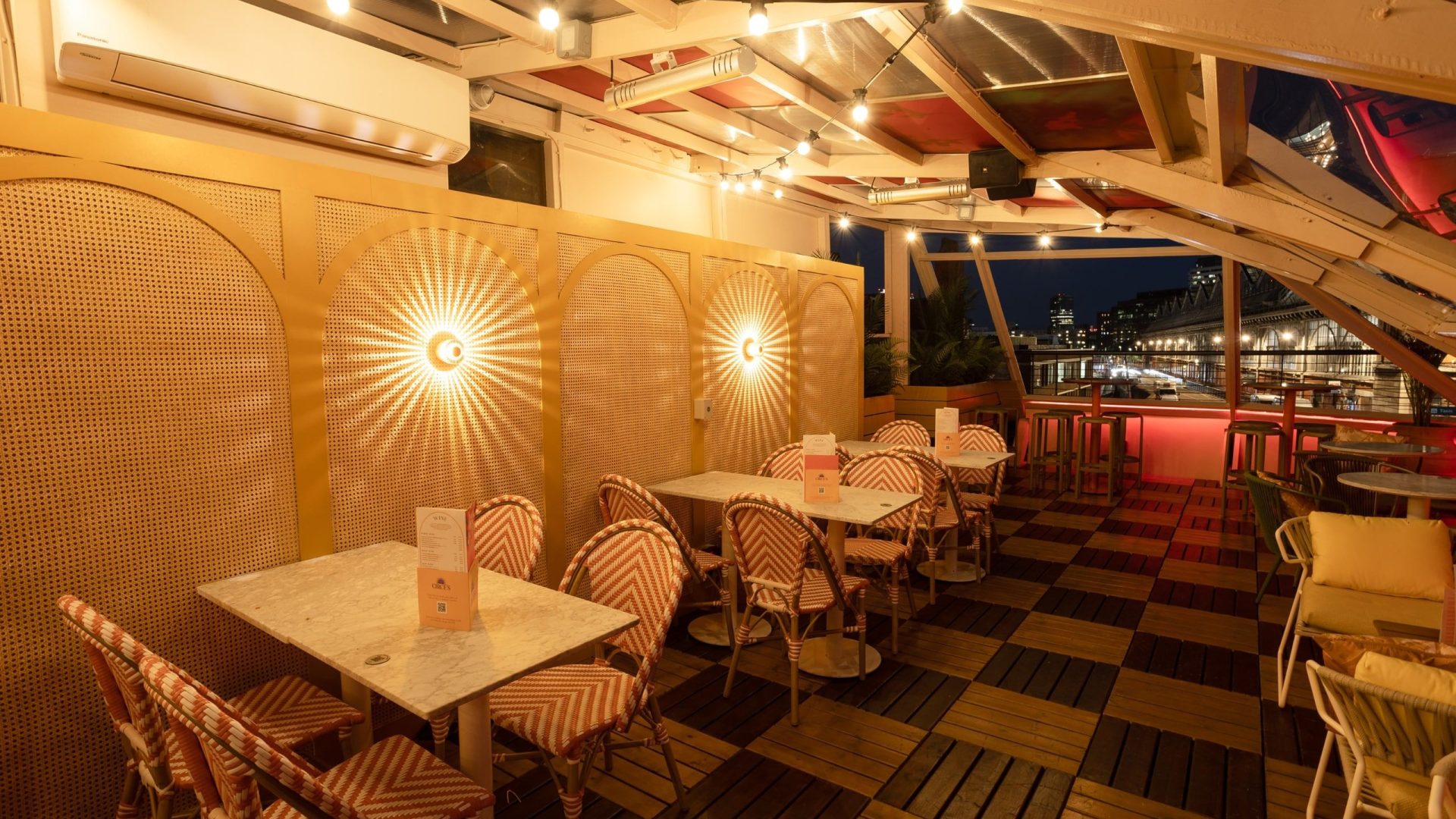 Private Hire Areas At Circe's Rooftop Bar Waterloo