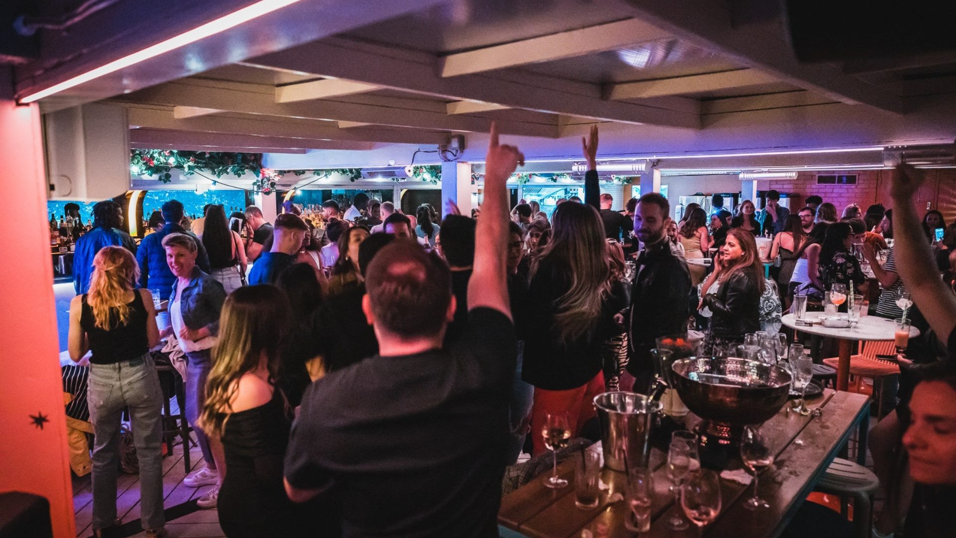 Private Hire Areas At Circe's Rooftop Bar Waterloo
