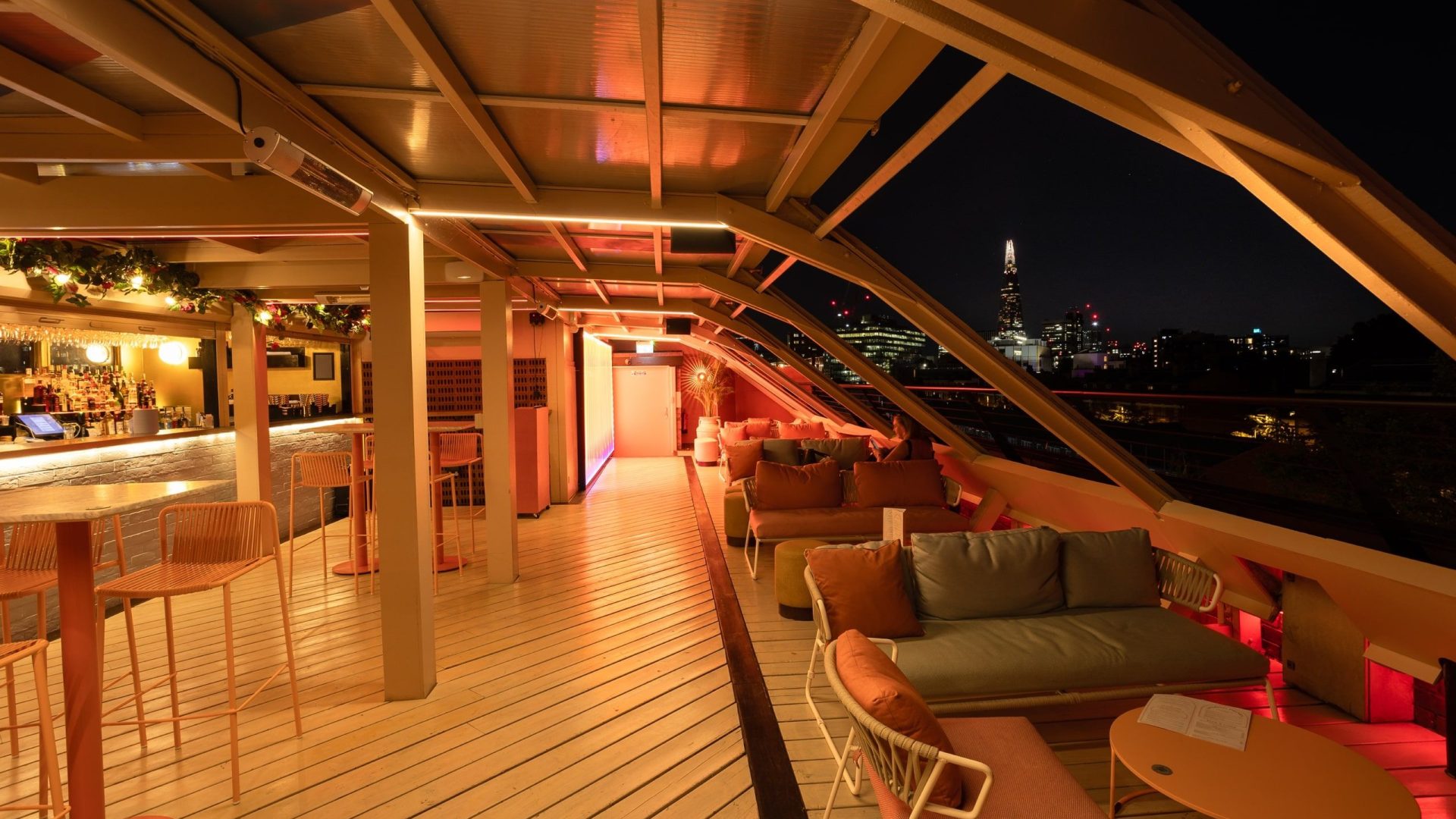 Private Hire Areas At Circe's Rooftop Bar Waterloo